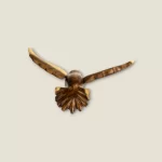 Hand-carved Wooden Hummingbird