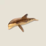 Handcarved Wooden Dolphin Figurine – Premium Quality Decor