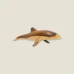 Handcarved Wooden Dolphin Figurine – Premium Quality Decor